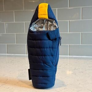 Puffin OG Bottle Holder - Navy/Yellow